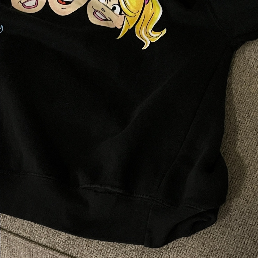 Y2K Archie Comics Black Long Sleeve Sweatshirt Size S - Picture 9 of 9